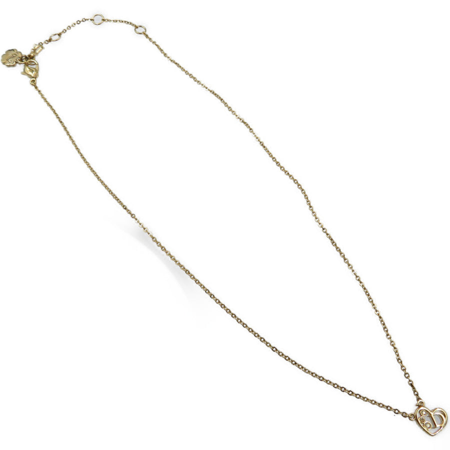Dior Dior Tribales Heart Necklace Gold