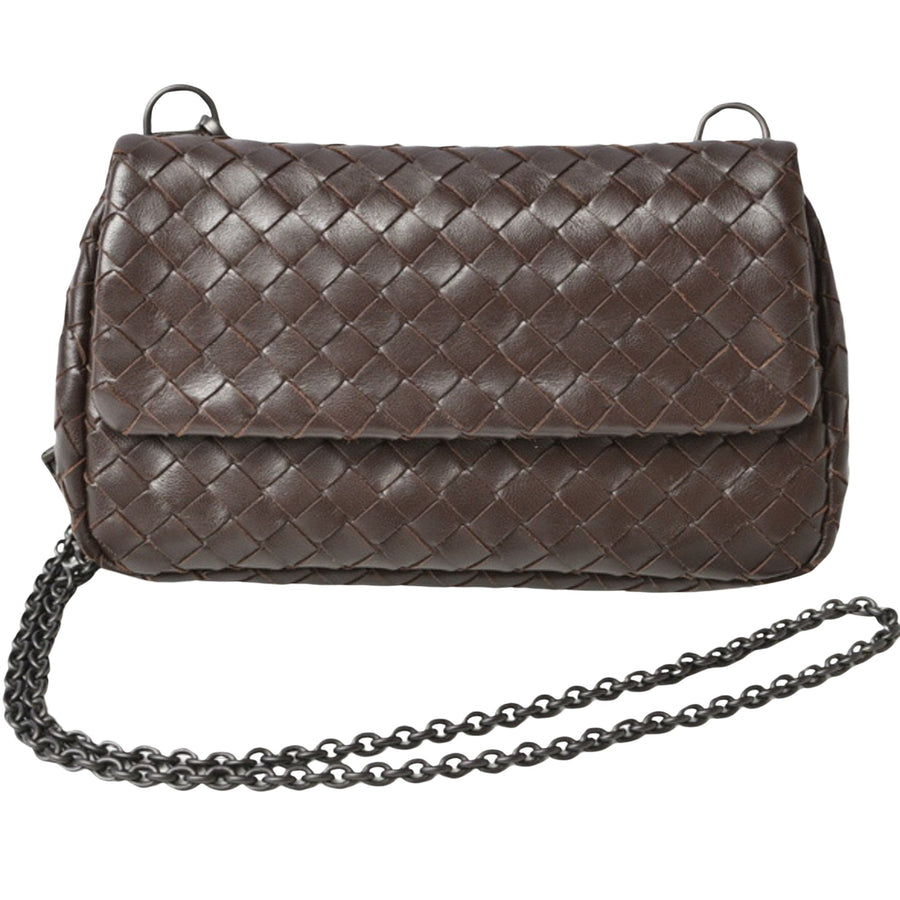 Bottega Veneta Intrecciato Chain Bag ModelIntrecciato