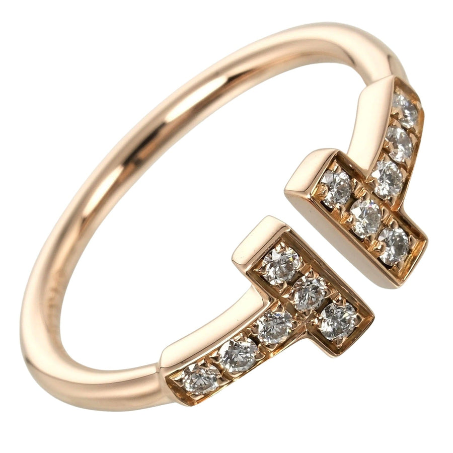 Tiffany & Co. Tiffany T Rose Gold Diamond Ring