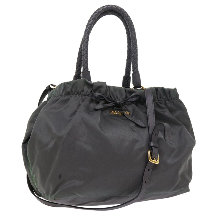 Prada Tessuto Vela Drawstring Bag Shoulder Bag 1BG159
