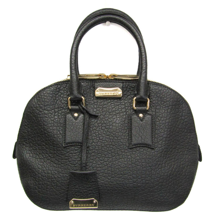 Burberry mall Banner atchel Pebbled Leather