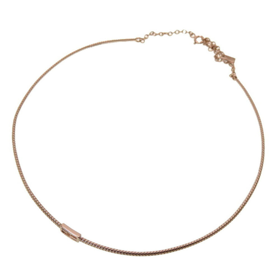 Fendi Rose Gold Chain Necklace