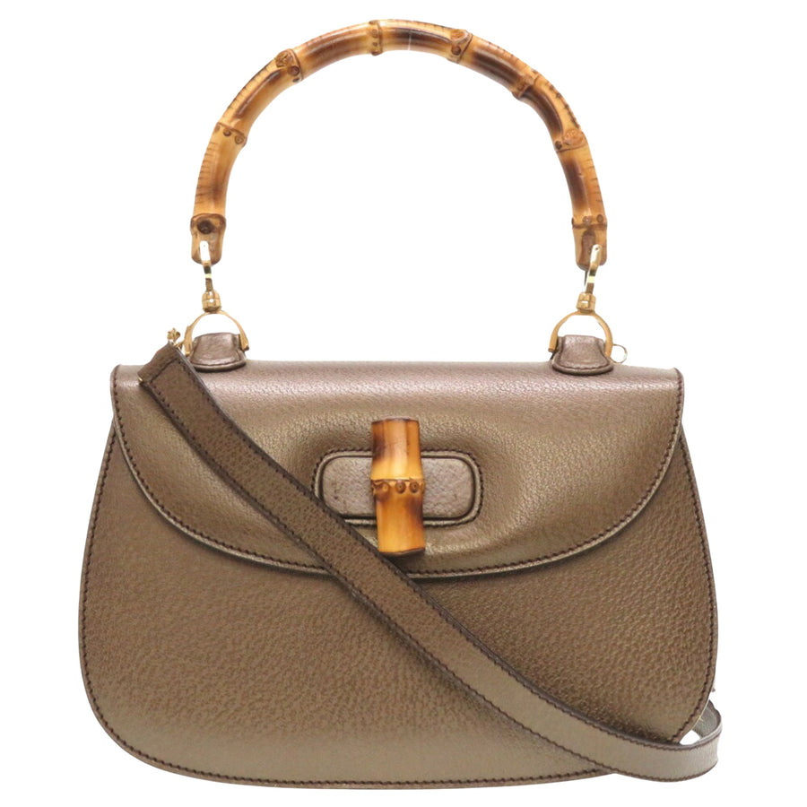 Gucci Gucci Bamboo Handle Shoulder Bag