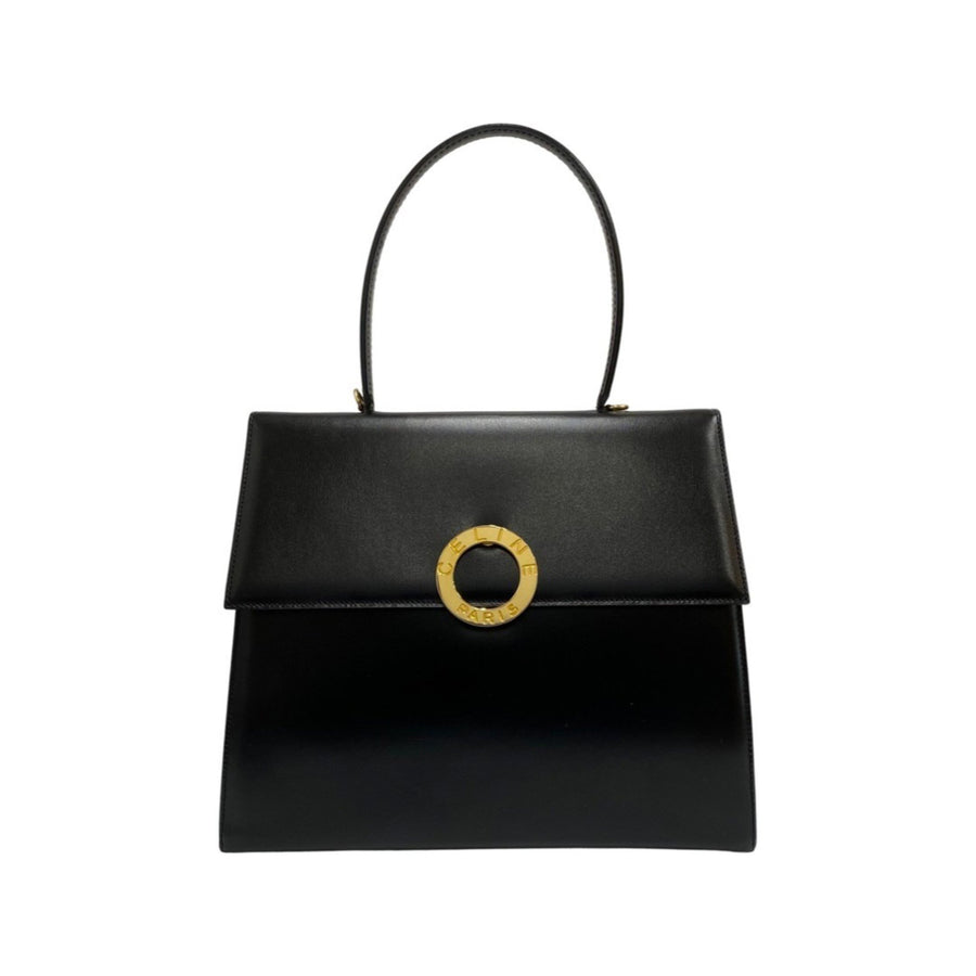 Celine Vintage Leather Top Handle Bag