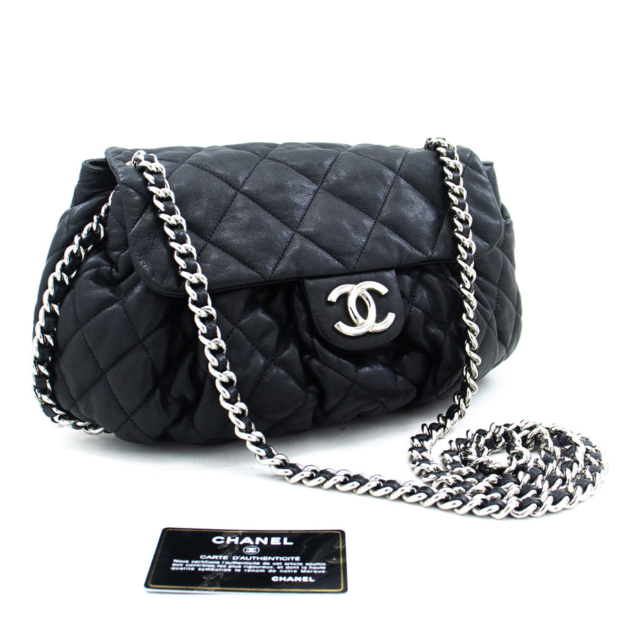 Chanel Quilted Lambskin Chain Bag