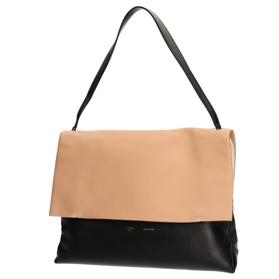 Celine TwoTone Leather Shoulder Bag