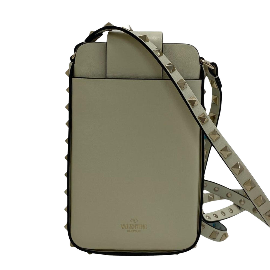 Valentino Rockstud Phone Holder Crossbody Bag