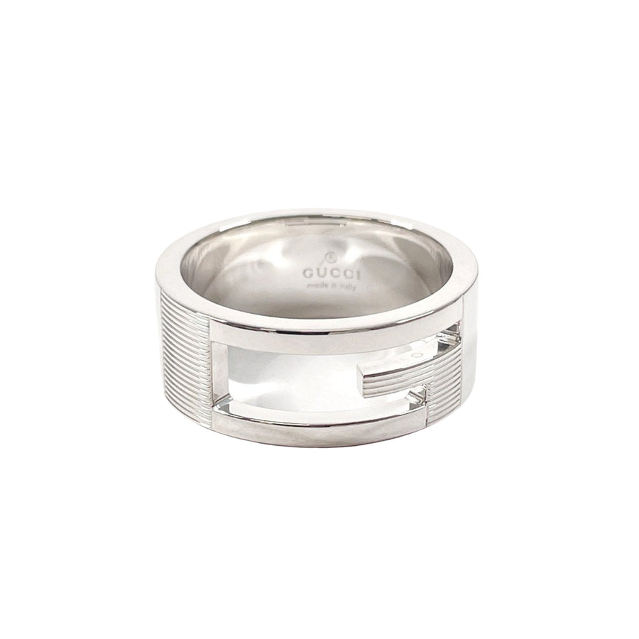 Gucci Gucci Interlocking G Silver Ring