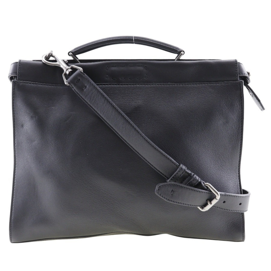 Fendi elleria Leather Briefcae