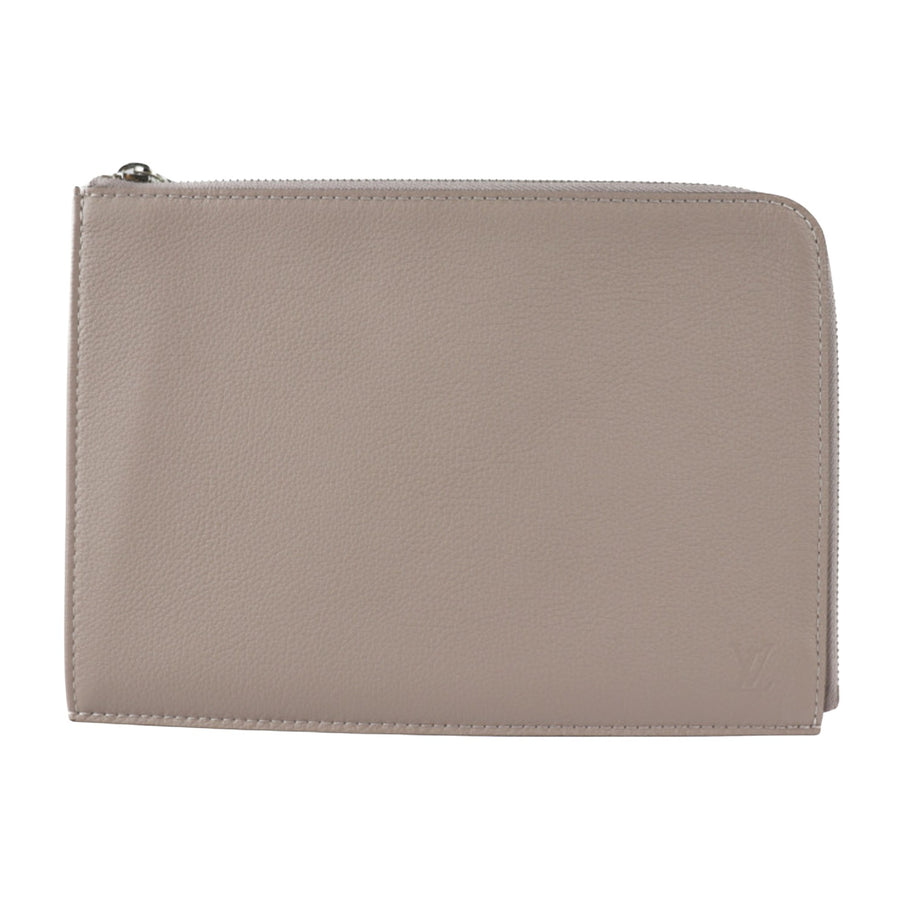 Louis Vuitton Zippy Coin Purse M60067 Beige Leather Wallet