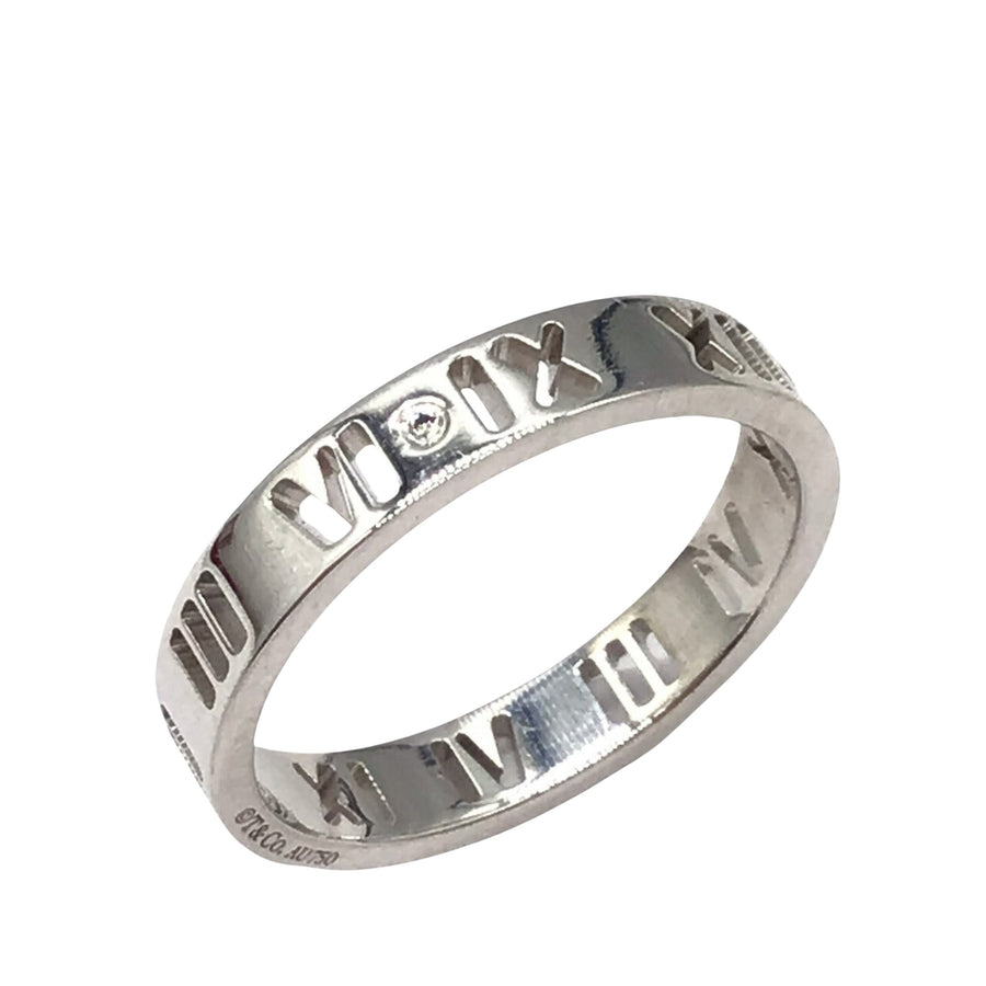 Tiffany & Co. Atlas Roman Numerals Ring