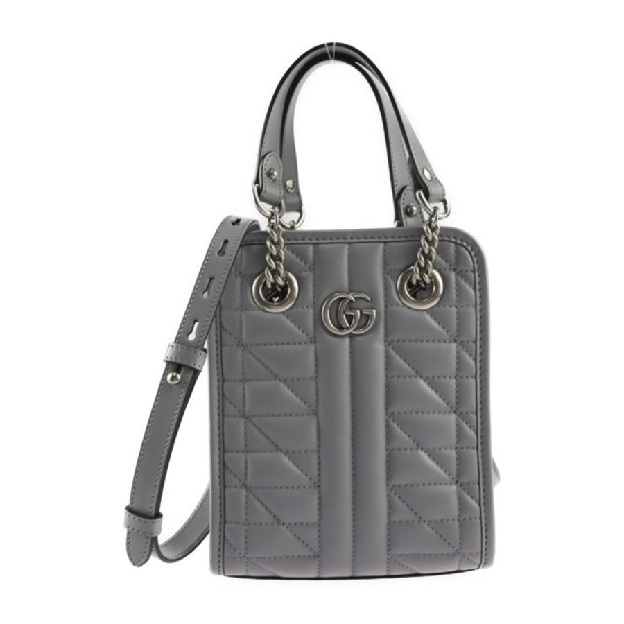 Gucci GG Marmont Mini Bag Quilted Leather Shoulder Bag