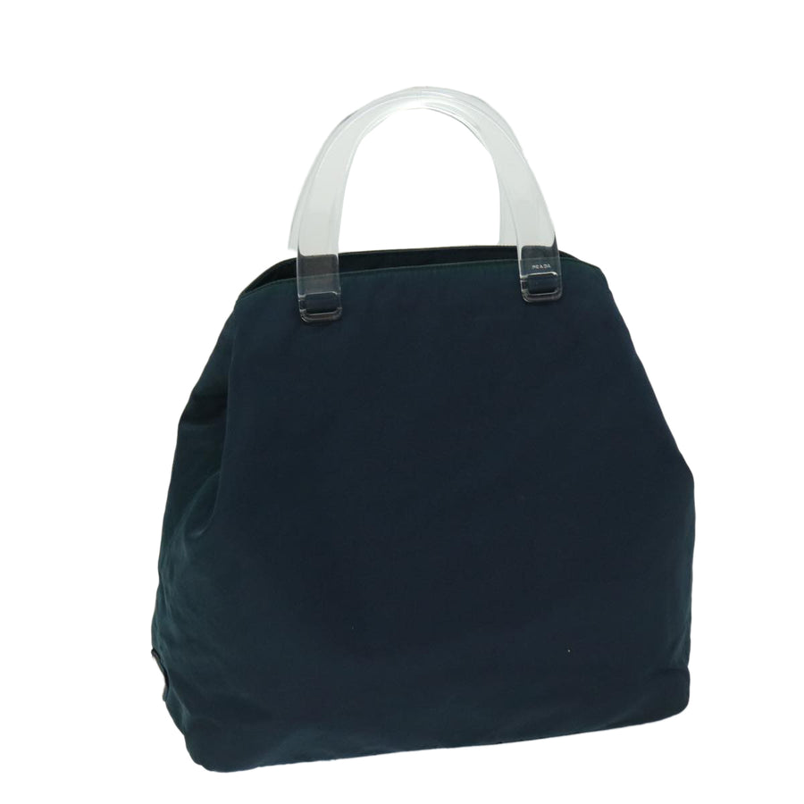 Prada Green Tote Bag Nylon Handbag