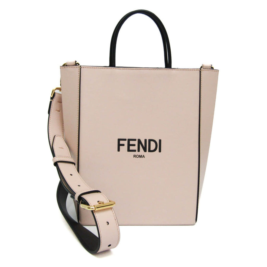 Fendi Fendi Roma Leather Shoulder Bag