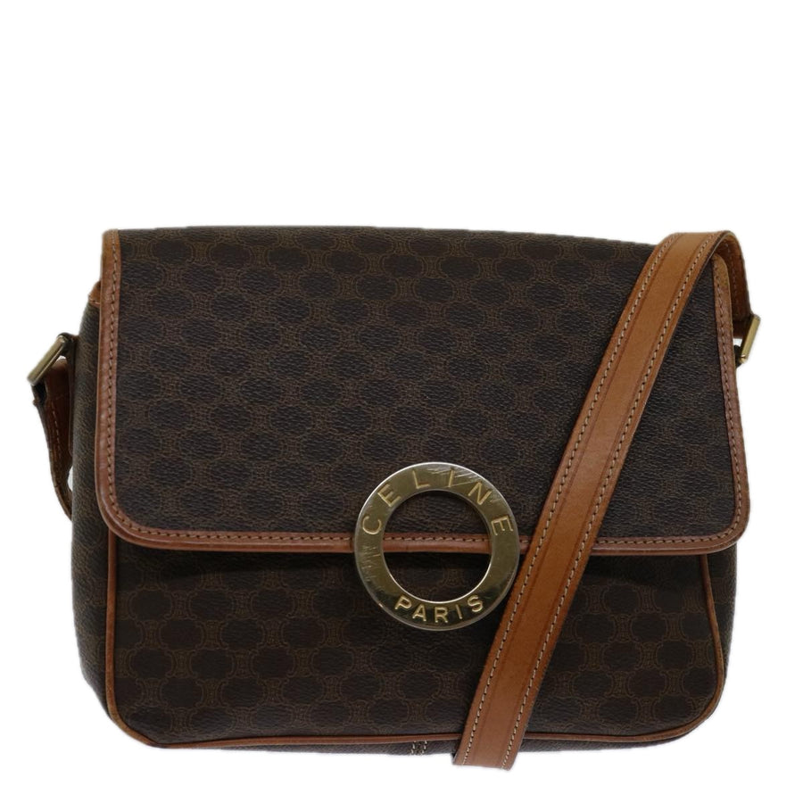 Celine Vintage Celine Macadam Shoulder Bag