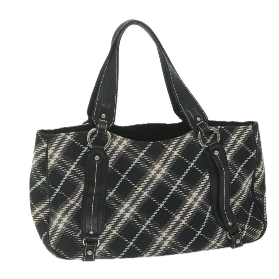 Burberry Plaid Tote Bag
