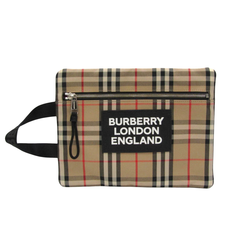 Burberry TB Bag Check Clutch