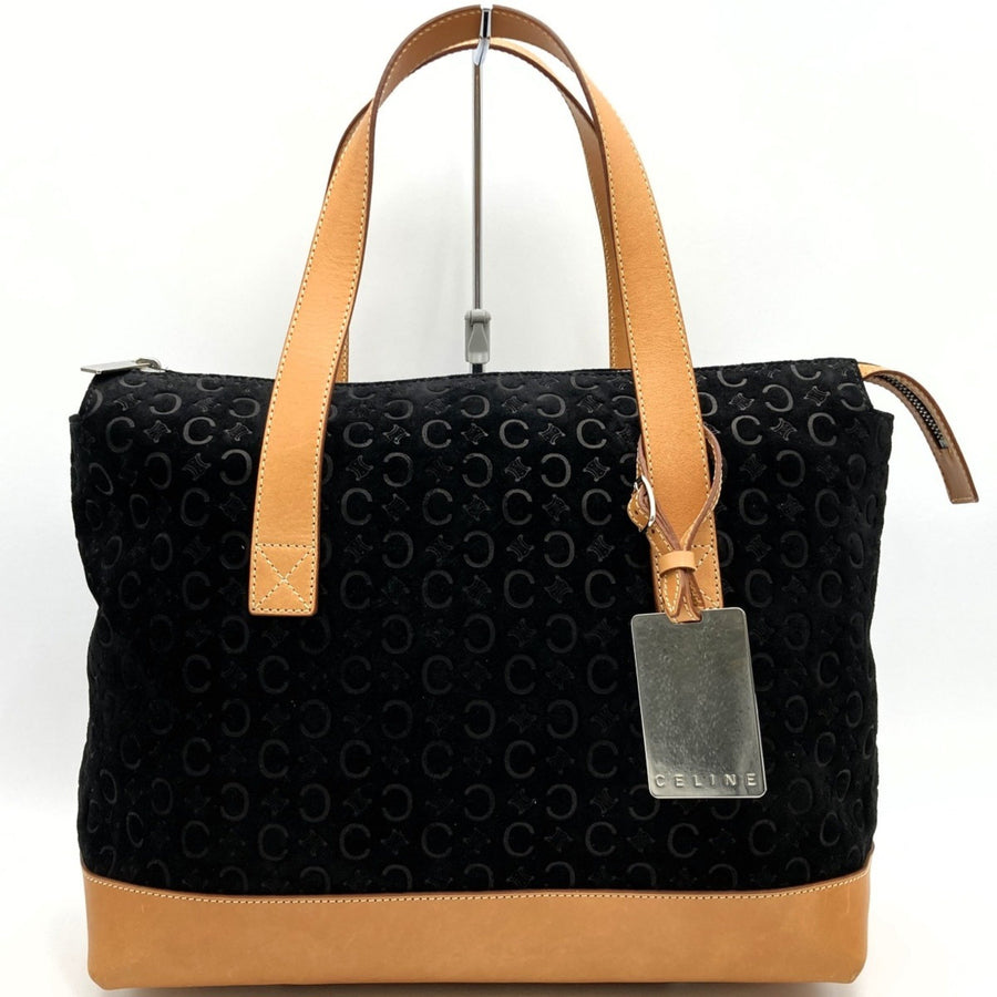 Celine Celine Black C Logo Tote