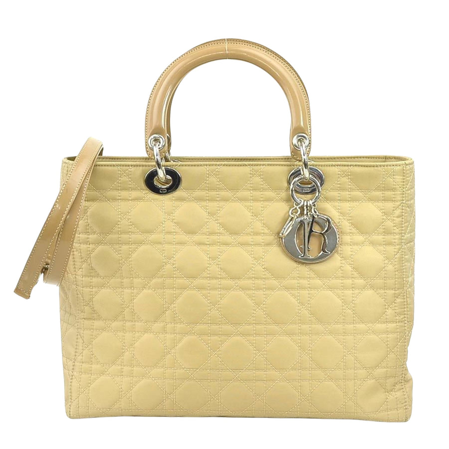 Dior Diorissimo Beige Shoulder Bag