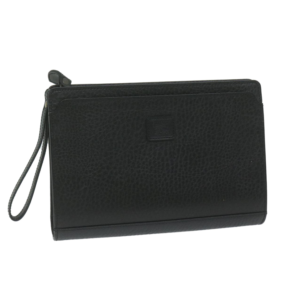 Burberry Men Leather Clutch Bag