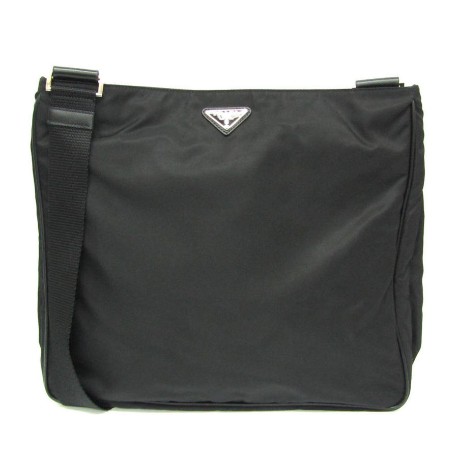 Prada Tessuto Shoulder BagBlack Nylon