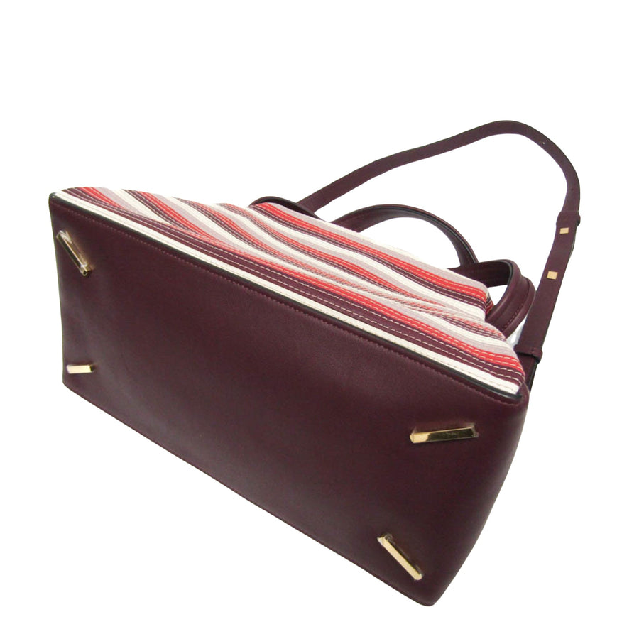 Loewe Gate Top Handle Bag Multicolor Stripes