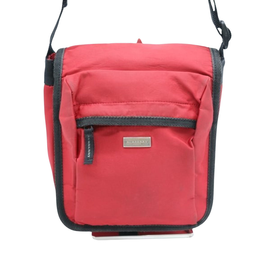 Burberry Red Nylon Crossbody Bag
