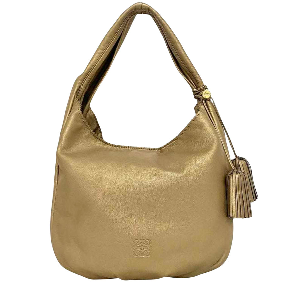 Loewe Hammock Small Leather Hobo Bag