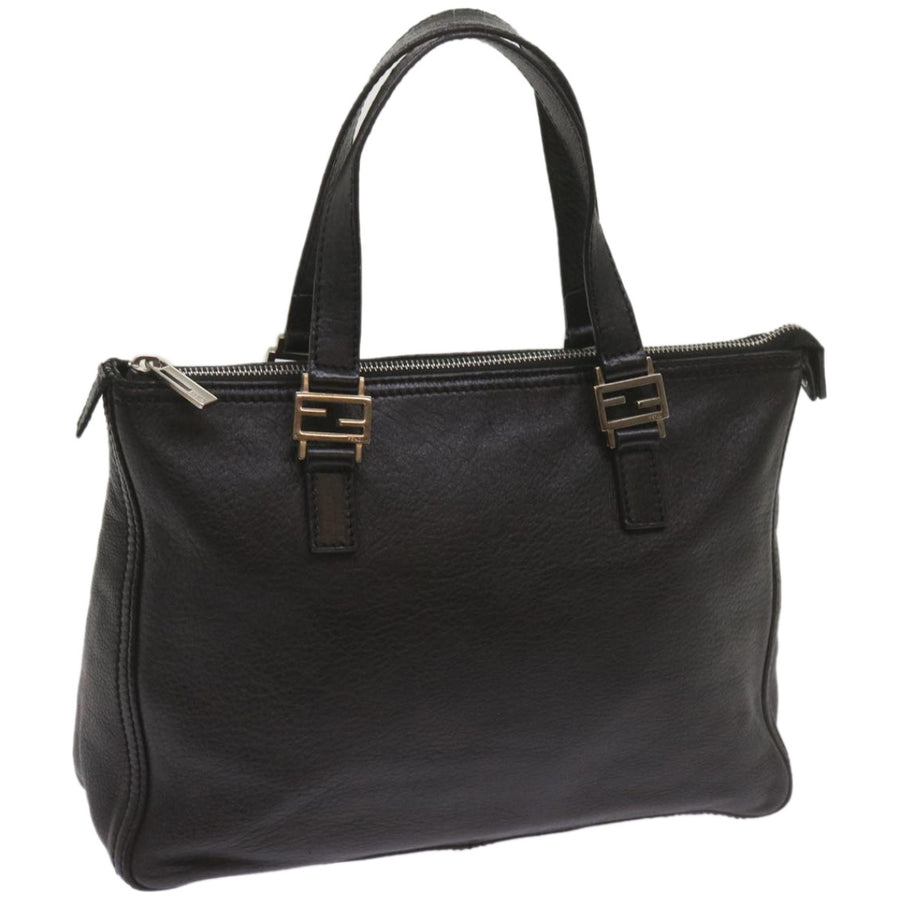 Fendi elleria Leather Tote Black