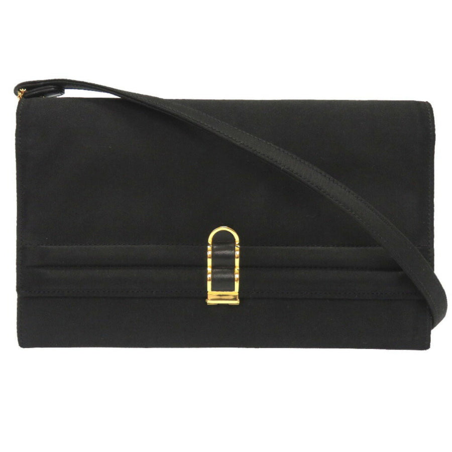 Hermes Classic Suede Shoulder Bag