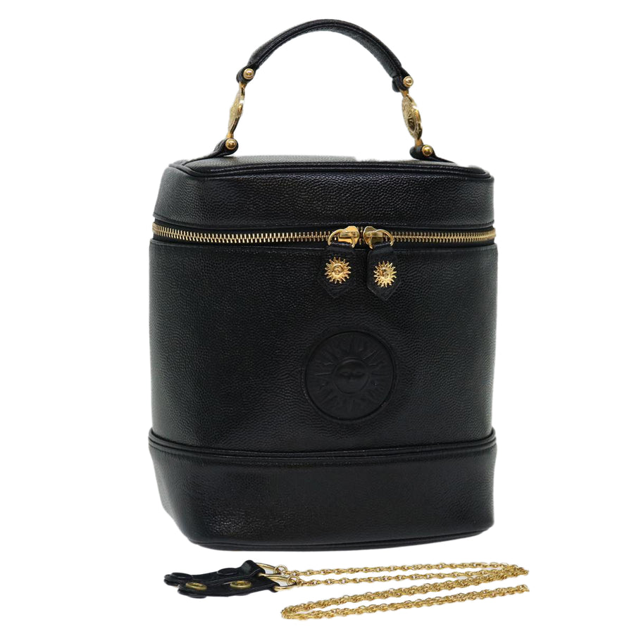 Versace Cylinder Leather Handbag