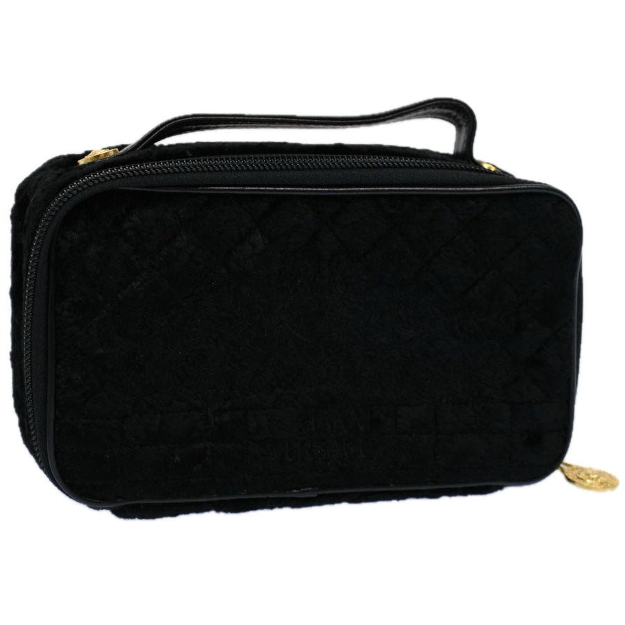 Versace Quilted Velvet Jewelry Case