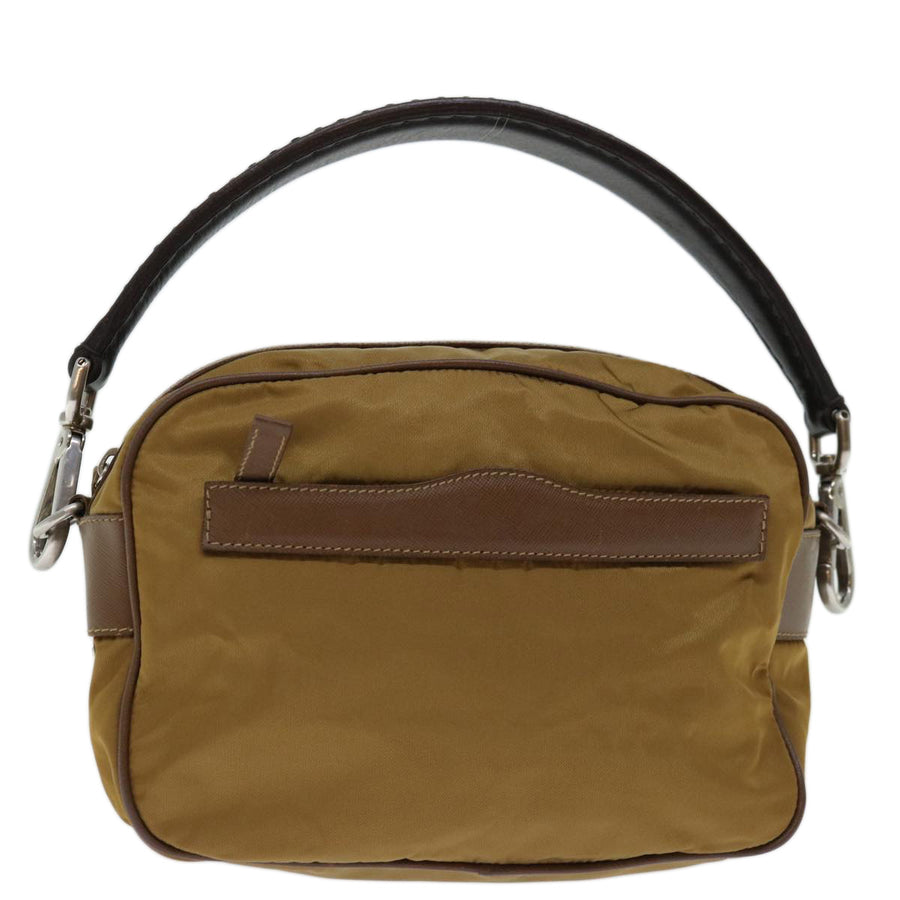 Prada Prada Tessuto Shoulder Bag Brown
