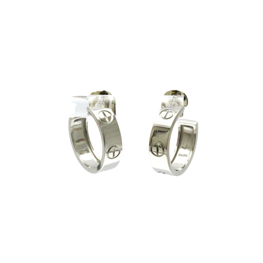 Cartier Love Halfhoop Earrings