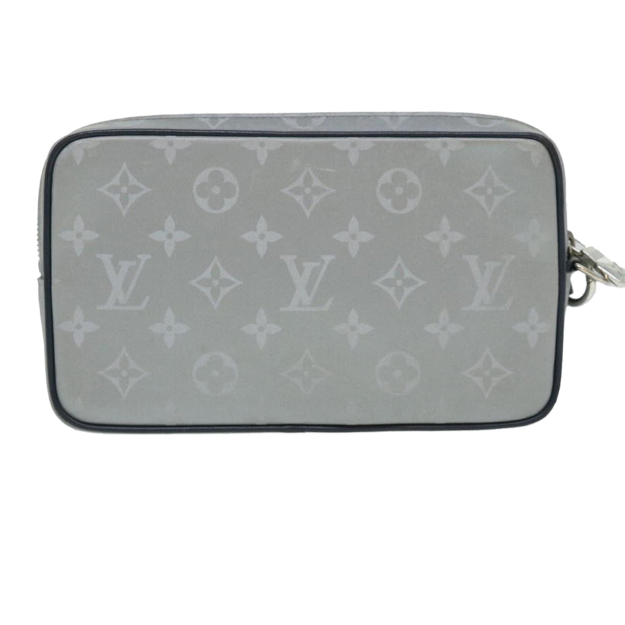 Louis Vuitton Pochette Monochrome Clutch Grey