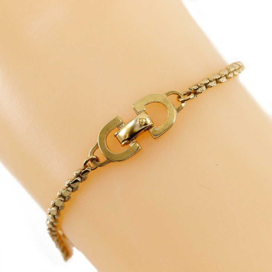 Dior Gold Plated Bracelet with Slight Scratches and Peelings