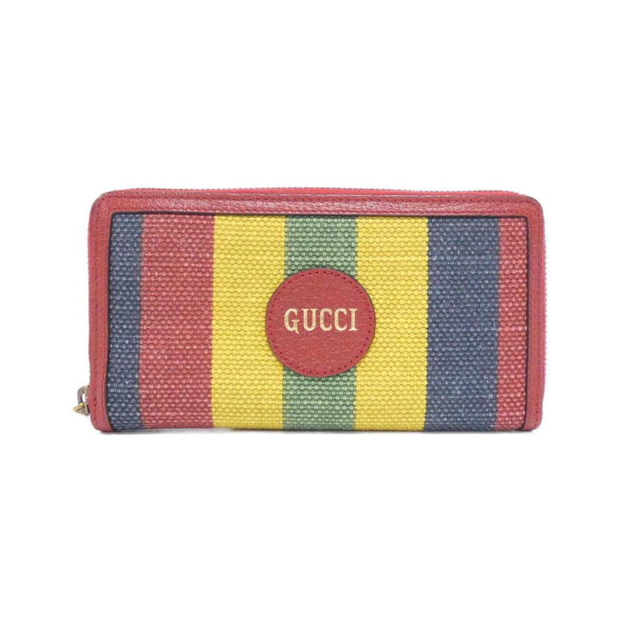 Gucci Canvas Ophidia Clutch with Discolored Metal Fittings