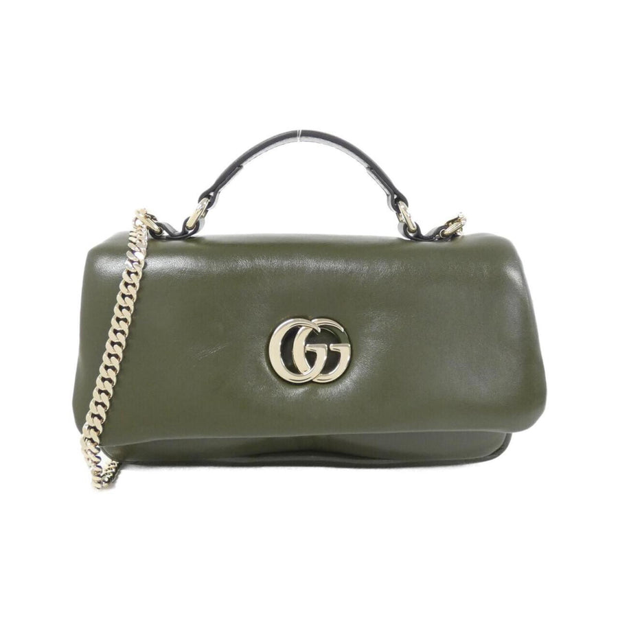 Gucci Chain Bag Leather Handbag
