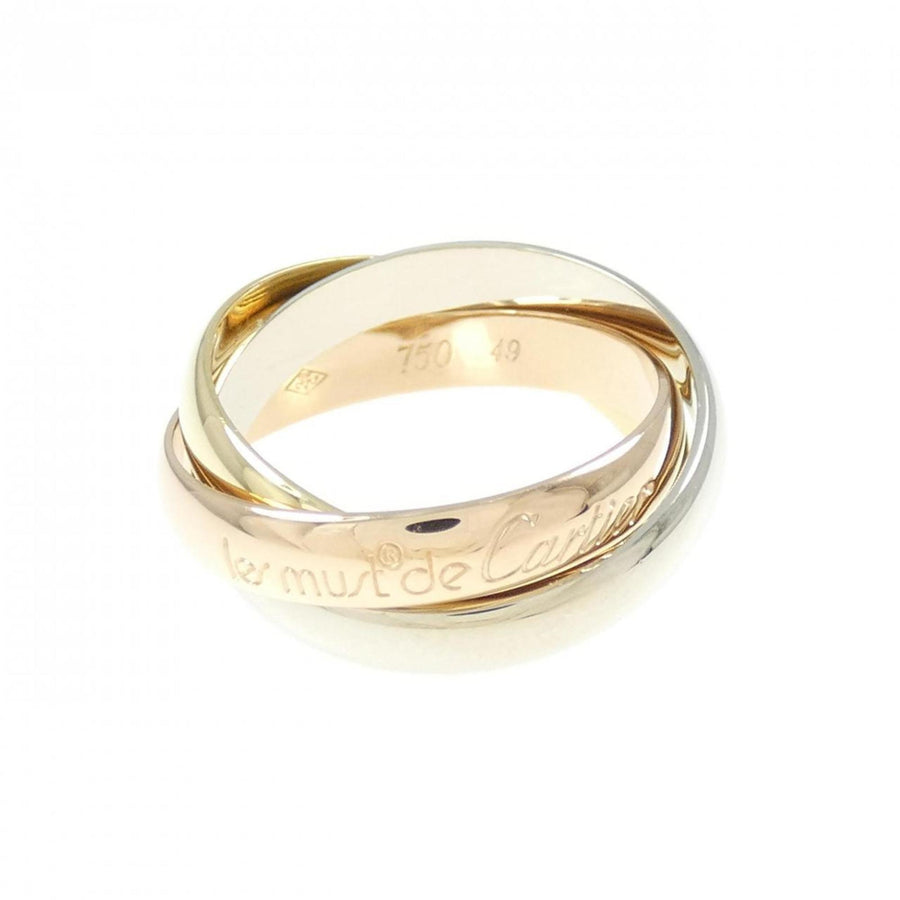 Cartier Yellow Gold Trinity Ring