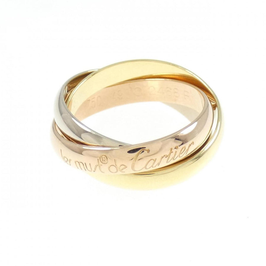 Cartier Trinity Yellow Gold Ring with Minor Scratches