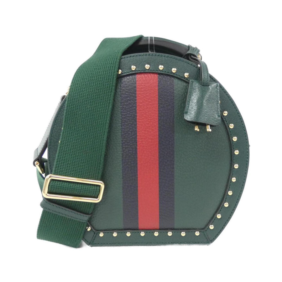 Gucci Leather Shoulder Bag with Clochette and Key