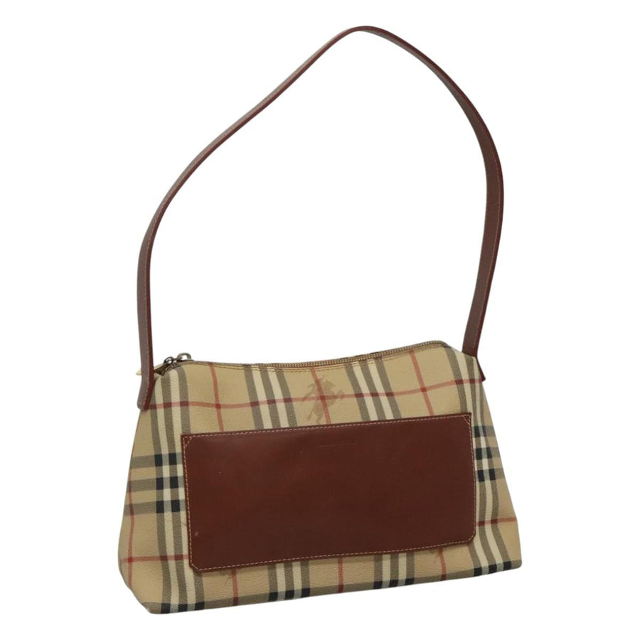 Burberry Haymarket Canvas Tote Bag