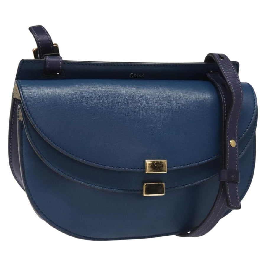 Chloe Elegant Leather Shoulder Bag with Adjustable Strap