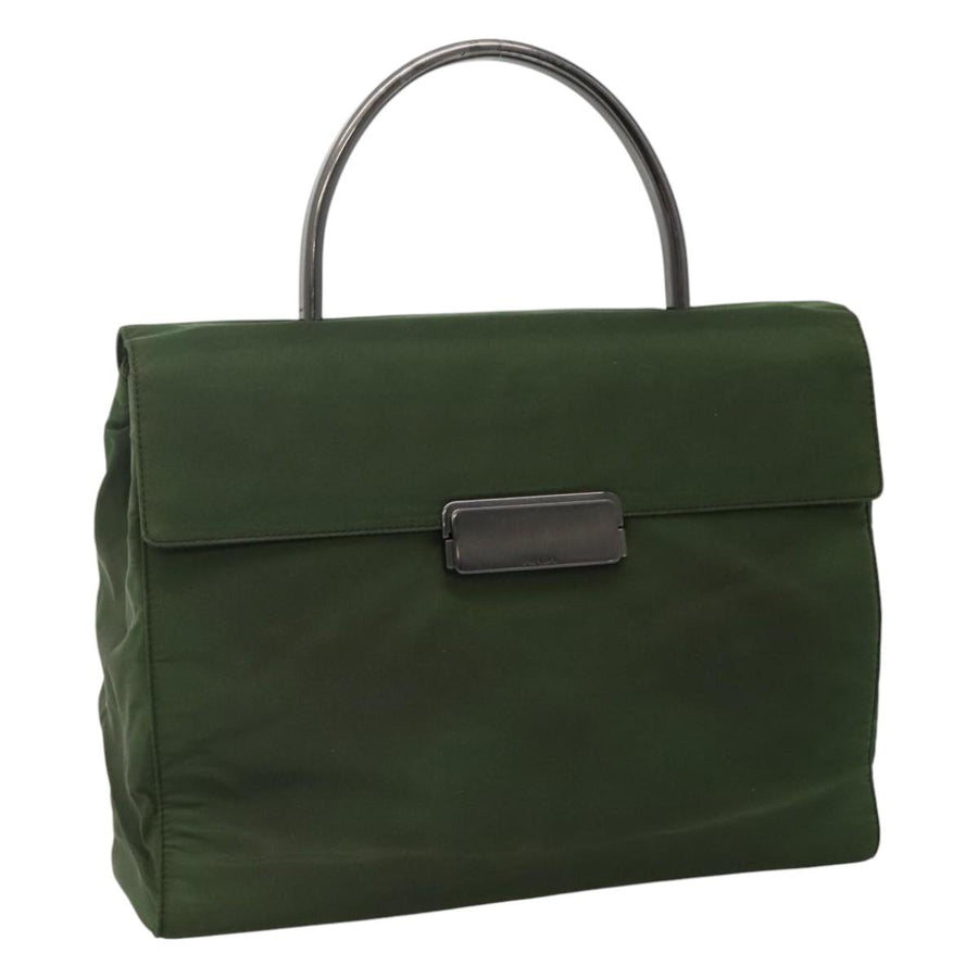 Prada Re-Nylon Synthetic Shoulder Bag with Handle Drop