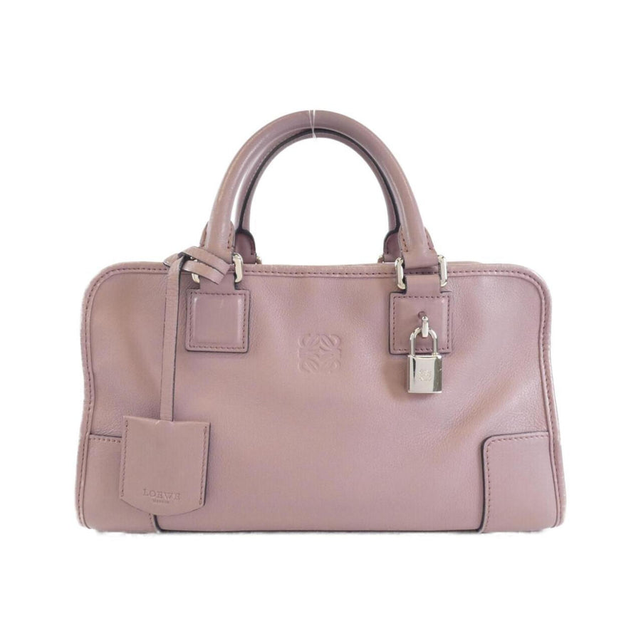 Loewe Luxurious Leather Handbag with Clochette Dust Bag Key and Padlock