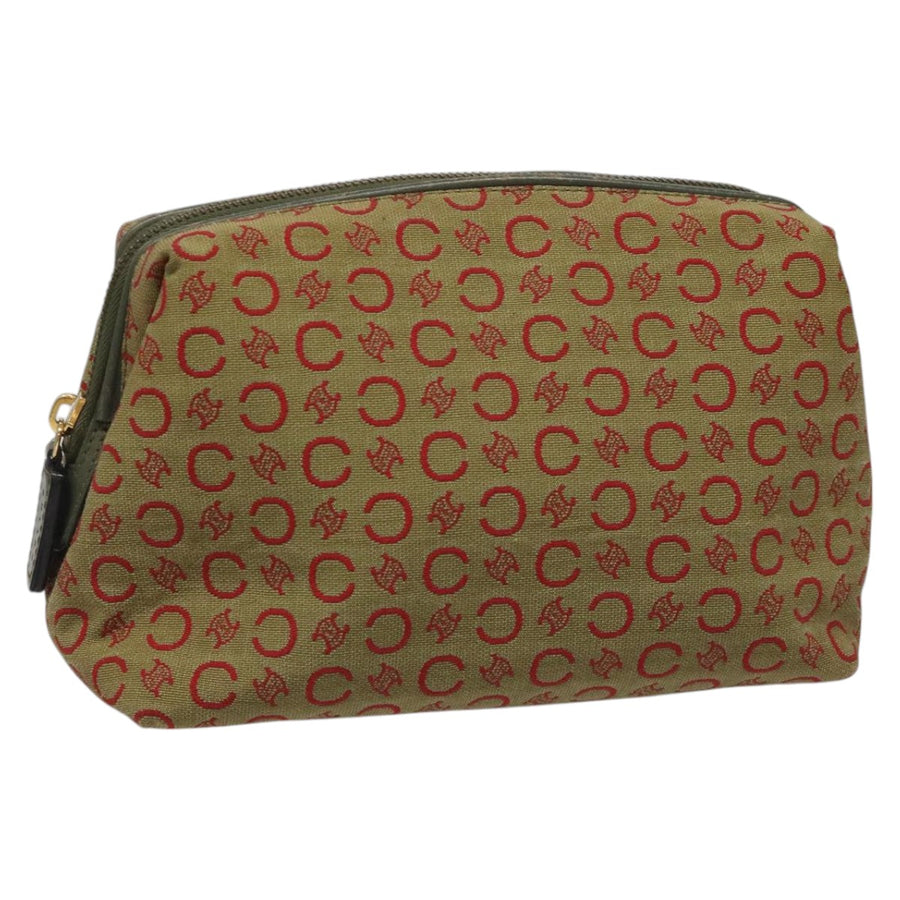 Celine Canvas Macadam Crossbody Bag with Slight Rubbing and Scratches