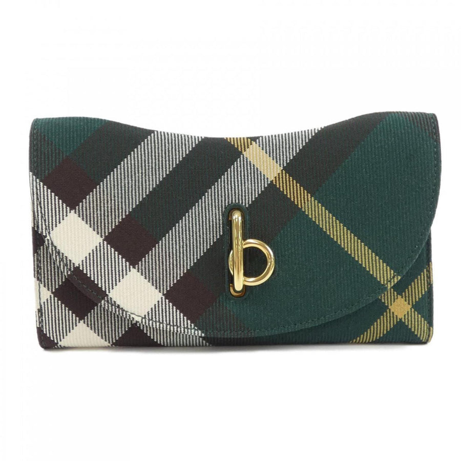 Burberry Canvas Wallet with Slight Scratches and Dirt