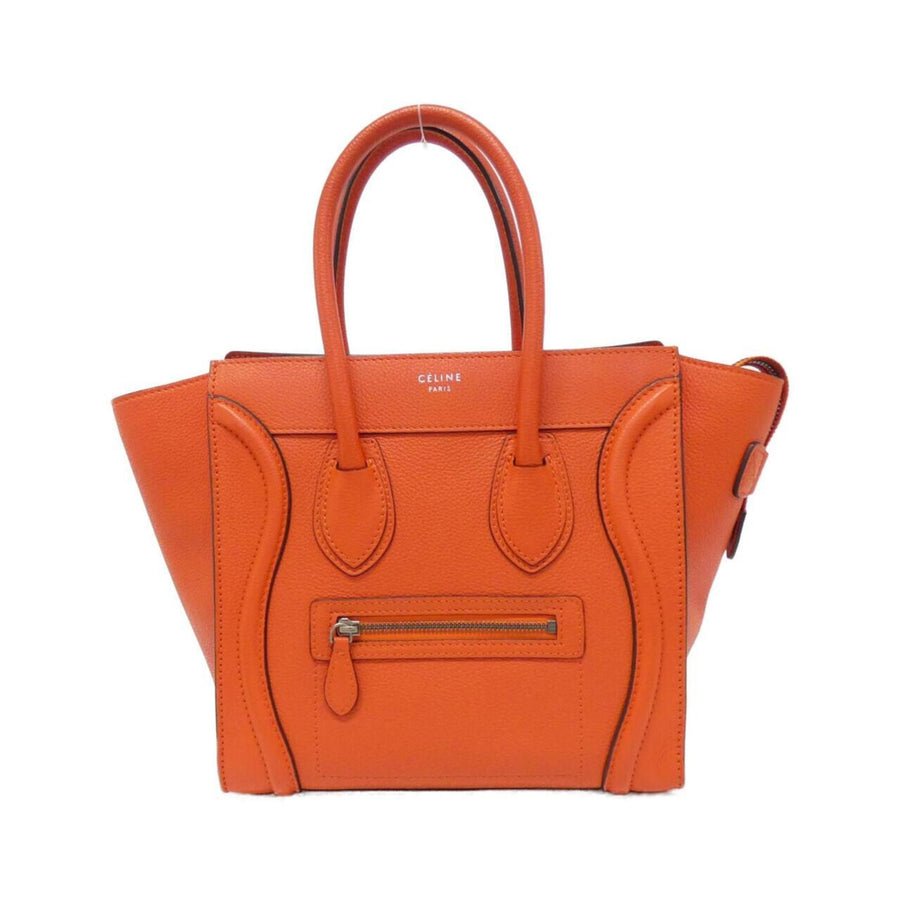 Celine Micro Luggage Leather Tote Bag with Dust Bag