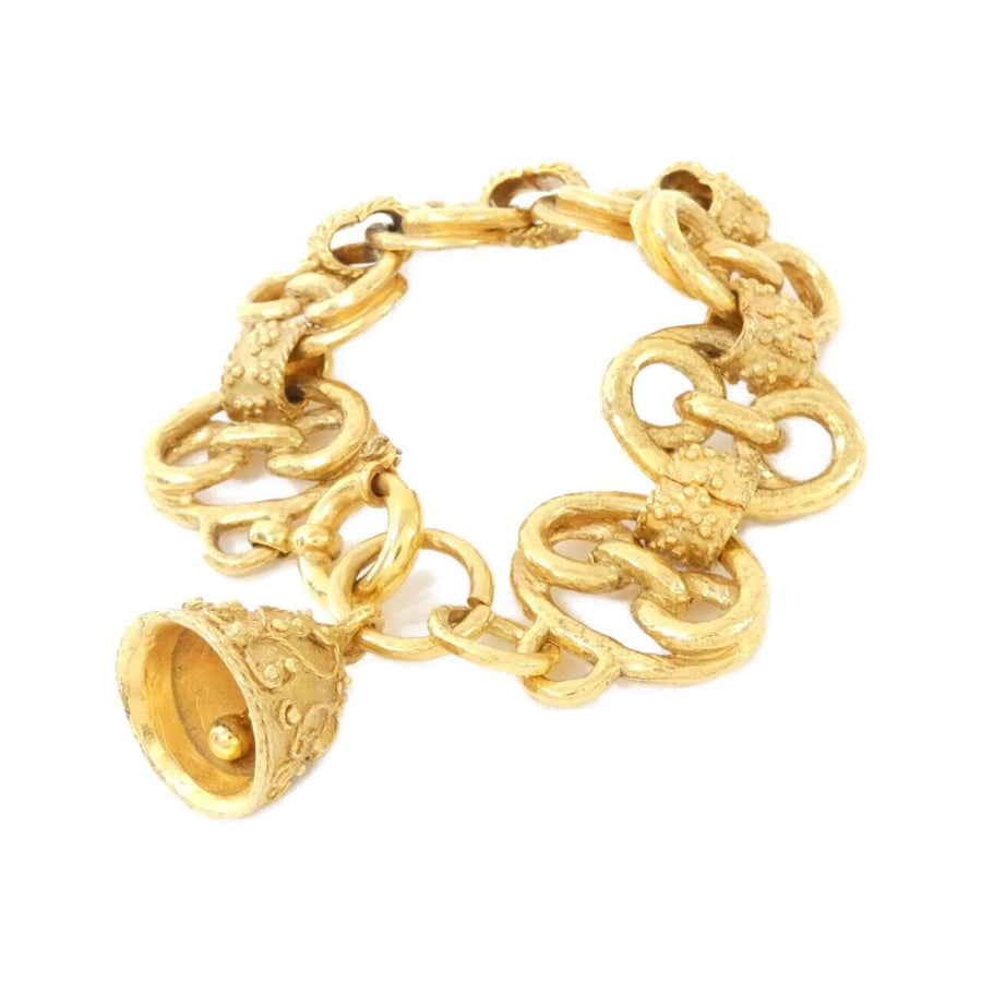 Chanel Gold Plated Bracelet with Scratches in Good Condition