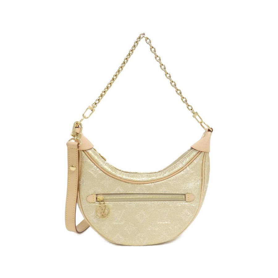 Louis Vuitton Denim Shoulder Bag with Dust Bag and Strap